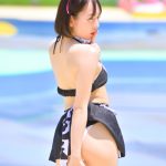 【写真特集 12枚】春さりな（ワンスアチャンス）、下乳こぼれる牛柄ビキニにモーレツ熱視線！！＜近代麻雀水着祭2022＞