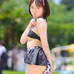 【写真特集 12枚】春さりな（ワンスアチャンス）、下乳こぼれる牛柄ビキニにモーレツ熱視線！！＜近代麻雀水着祭2022＞