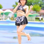 【写真特集 12枚】春さりな（ワンスアチャンス）、下乳こぼれる牛柄ビキニにモーレツ熱視線！！＜近代麻雀水着祭2022＞