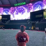 足立佳奈、東京ドームで花火大会を満喫！「夏の思い出になりました！」