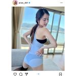 あのん、超ミニワンピースから透けランジェリー大胆披露！