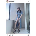 AKB48・行天優莉奈、私服コーデで魅せる脚線美に歓喜の声ぞくぞく！