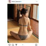 池本しおり、うなじから美背中のラインに見惚れるバックショットに反響ぞくぞく！