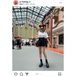 加護亜依、超ミニ丈スカートで10歳娘の誕生日を祝福