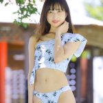 【写真特集 10枚】高坂琴水（キプリスモルホォ）、木漏れ日に浮かんだ美ボディラインで釘付け！＜近代麻雀水着祭2022＞