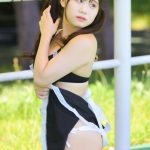 【写真 6枚】本間のゆり（にゅ〜わ）、メイド風ビキニでセクシーな桃尻見せつけ！