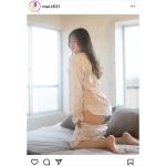 竹内舞、パジャマ姿の無防備セクシーな姿に歓喜の声