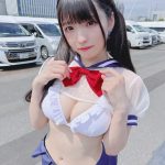 つばさプリエール・椿真凜、スケスケセーラー服で透明バスト見せつけ！