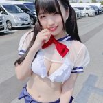 つばさプリエール・椿真凜、スケスケセーラー服で透明バスト見せつけ！