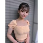 NMB48・田中雪乃「暑い、、、とける」、肌見せトップスで健康くびれライン披露！