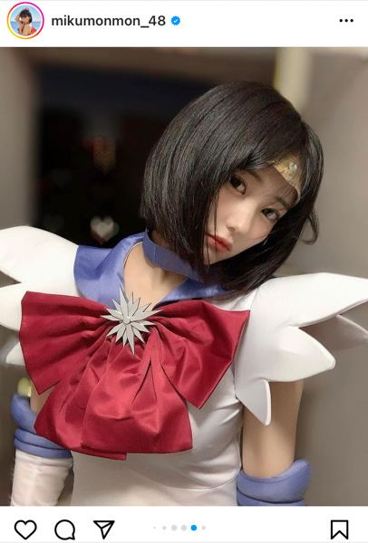HKT48・田中美久、「セーラームーン」のコスプレにお仕置き希望続出！