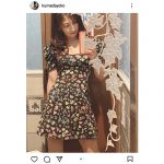 熊田曜子、「珍しくミニにしたよ」超ミニワンピ姿に反響の声！