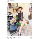 インフルエンサー・竹藤優兎、ほっそり美脚際立つミニスカ姿披露！