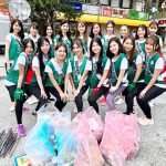 ミスユニバーシティ県グランプリ19名が中野区で清掃活動!綺麗な街作りを目指す