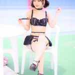 【写真特集】風愛ことり（COLOR’z）、透け美尻で悩殺する小悪魔コスチューム披露＜近代麻雀水着祭2022＞