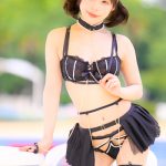 【写真特集】風愛ことり（COLOR’z）、透け美尻で悩殺する小悪魔コスチューム披露＜近代麻雀水着祭2022＞