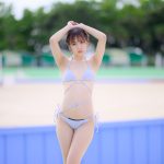 【写真 4枚】兎ゐまりん（MELT）、流し目セクシーなバックショット披露！＜近代麻雀水着祭2022＞