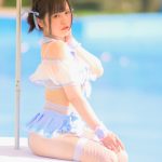 【写真特集】山下百合菜（シブヤDOMINION）、白網タイツ美脚をセクシーに見せつけ！＜近代麻雀水着祭2022＞