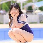 【写真特集】えぽぽ（あっぷろーでぃあ）、スクール水着で魅せるむちむちボディ！＜近代麻雀水着祭2022＞