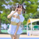【写真特集 11枚】藤本南(dela)、激甘ガーリーなウェイトレス風衣装にドキドキ!<近代麻雀水着祭2022>