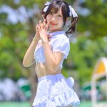 【写真特集 11枚】藤本南（dela）、激甘ガーリーなウェイトレス風衣装にドキドキ！＜近代麻雀水着祭2022＞