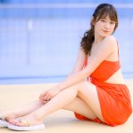 【写真特集】広山楓（notall）、プールサイドで魅せる美麗ボディで視線釘付け！＜近代麻雀水着祭2022＞