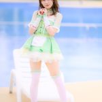【写真特集 30枚】広山楓（notall）、ミニのメイド服で魅せる絶対領域とヘルシーボディ！＜近代麻雀水着祭2022＞