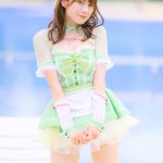【写真特集 30枚】広山楓（notall）、ミニのメイド服で魅せる絶対領域とヘルシーボディ！＜近代麻雀水着祭2022＞
