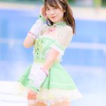 【写真特集 30枚】広山楓(notall)、ミニのメイド服で魅せる絶対領域とヘルシーボディ!<近代麻雀水着祭2022>