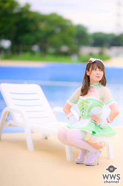 【写真特集 30枚】広山楓（notall）、ミニのメイド服で魅せる絶対領域とヘルシーボディ！＜近代麻雀水着祭2022＞