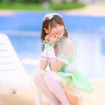 【写真特集 30枚】広山楓（notall）、ミニのメイド服で魅せる絶対領域とヘルシーボディ！＜近代麻雀水着祭2022＞