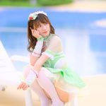 【写真特集 30枚】広山楓(notall)、ミニのメイド服で魅せる絶対領域とヘルシーボディ!<近代麻雀水着祭2022>