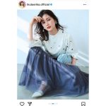 生田絵梨花、透け感コーデと大人びた表情を見せる！