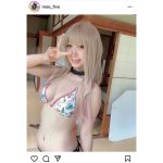 伊織もえ、金髪ビキニギャルに変身して美ボディ見せつけ！