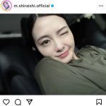 白石麻衣、デコ出しウインクの『テッパチ！』オフショットに「可愛い」の声殺到