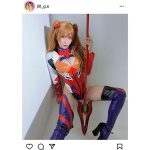 コスプレイヤー・JILL、「エヴァ」アスカの肌見せプラグスーツコスプレで『絶対領域』全開！！