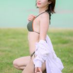 【写真特集】レースクイーン・益田アンナ、彼シャツ脱いで美麗スタイルあらわに！＜近代麻雀水着祭2022＞