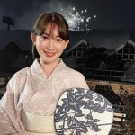小嶋陽菜、花火を見上げながら浴衣バーベキューで夏満喫「いつか浴衣でイベントとかしてみたい」