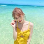 AKB48・込山榛香、ビーチに舞い降りた天使級のビキニショットに歓喜の声！「とても幸せな気分になりました」