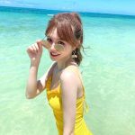 AKB48・込山榛香、ビーチに舞い降りた天使級のビキニショットに歓喜の声！「とても幸せな気分になりました」