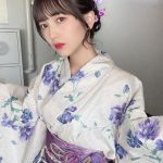 Peel the Apple・黒嵜菜々子、凛とした浴衣姿で魅せるクールビューティー！