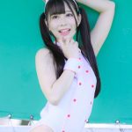 【写真特集】黒沢あかり（HOT DOG CAT）、キワドいハイレグナース風コスチュームで釘付け！＜近代麻雀水着祭2022＞