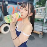 HOT DOG CAT・黒沢あかり、肩紐はずれたスクール水着姿で間接キス！？