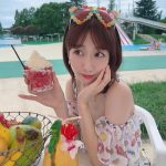 AKB48・柏木由紀、ポニシュシュ衣装で美脚全開！「めちゃめちゃ可愛い」「夏気分味わえました」