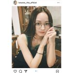 川瀬莉子、レアなメガネ女子ショットに反響ぞくぞく