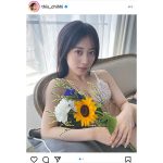 NMB48・川上千尋、オトナな表情にドキドキの水着オフショットに歓喜の声「最高に素敵」