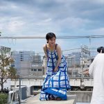 NMB48・川上千尋、朝顔が咲いたような爽やかワンピース姿を披露