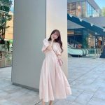 SKE48・野村実代、淡いピンクのワンピースを着たお嬢様コーデに歓喜の声ぞくぞく！