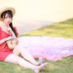 【写真特集】松尾美侑（it's sunny）、ミニの赤ワンピで際立つ「透明美脚＜近代麻雀水着祭2022＞