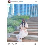 SKE48・野村実代、淡いピンクのワンピースを着たお嬢様コーデに歓喜の声ぞくぞく！